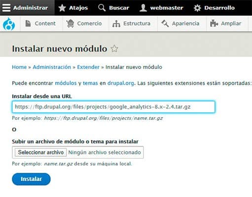 instalar-modulo-analytics-drupal